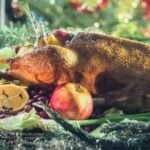 Weihnachtsgans und Gänsebraten